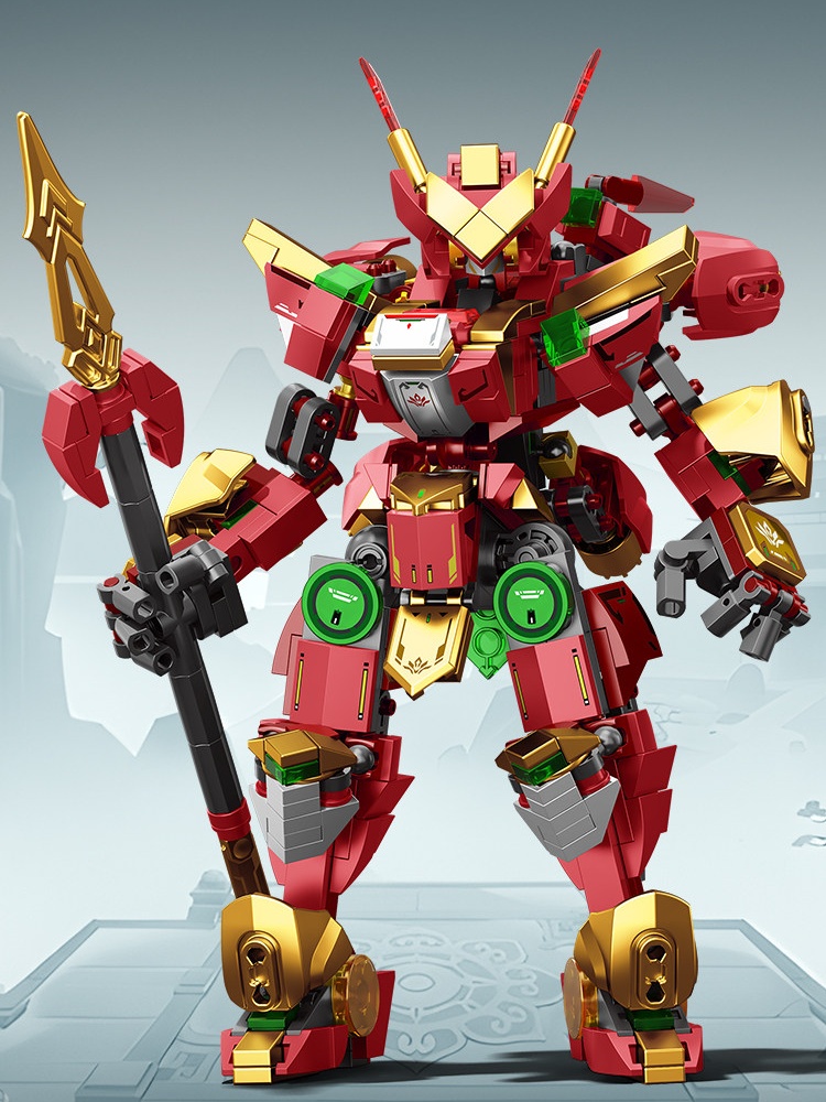 Model Kit Nezha - Bloques de Construcción Sembo Nezha Guerrero