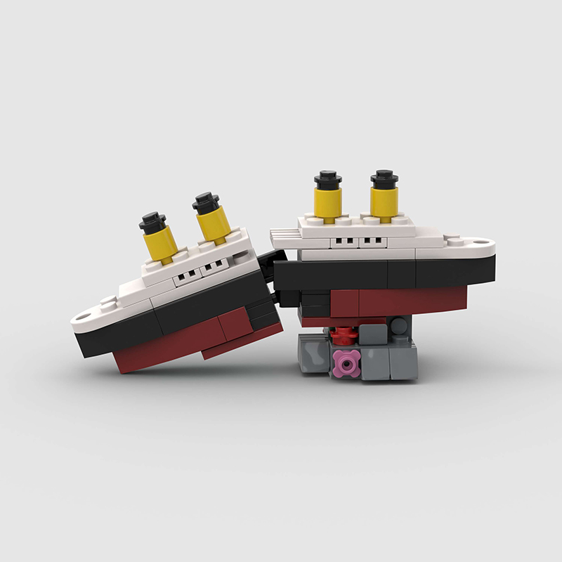 Model Kit Lucario - Mini RMS Titanic Sank Ship modelo