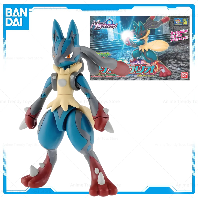 Model Kit Lucario - En Stock Bandai Original POKEMON Poke