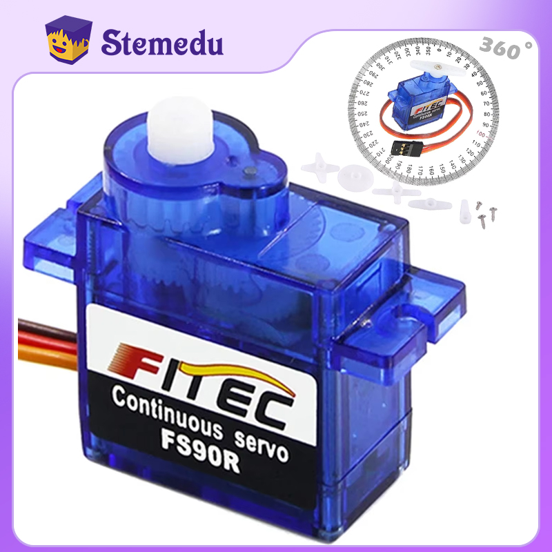 Model Kit Ship - Feetech Mini FS90R Micro Servo 360