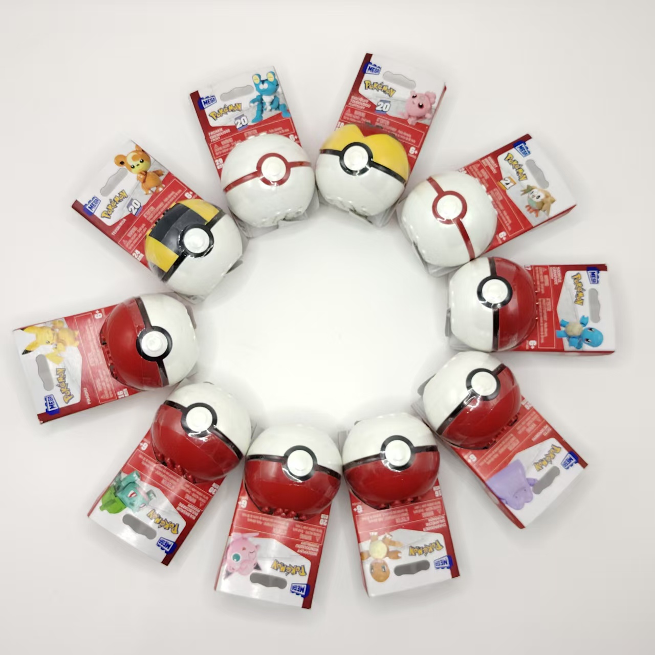 Model Kit Quick Pokemon - 1 Pieza de Bola de Pokémon,