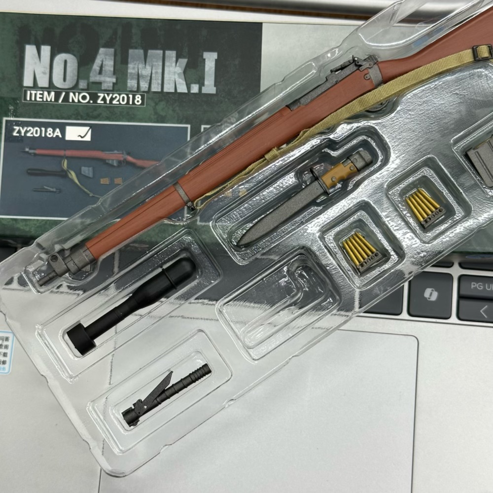 Model Kit Figures - Kit de Modelo de Rifle Británico