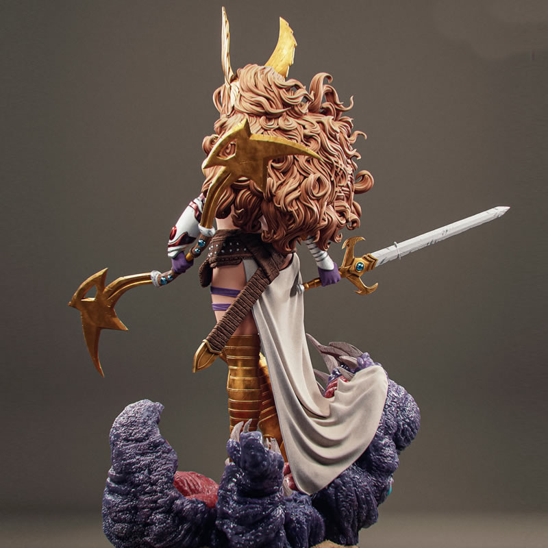 Model Kit Figures - 2 Estilos de Personajes de Cómics