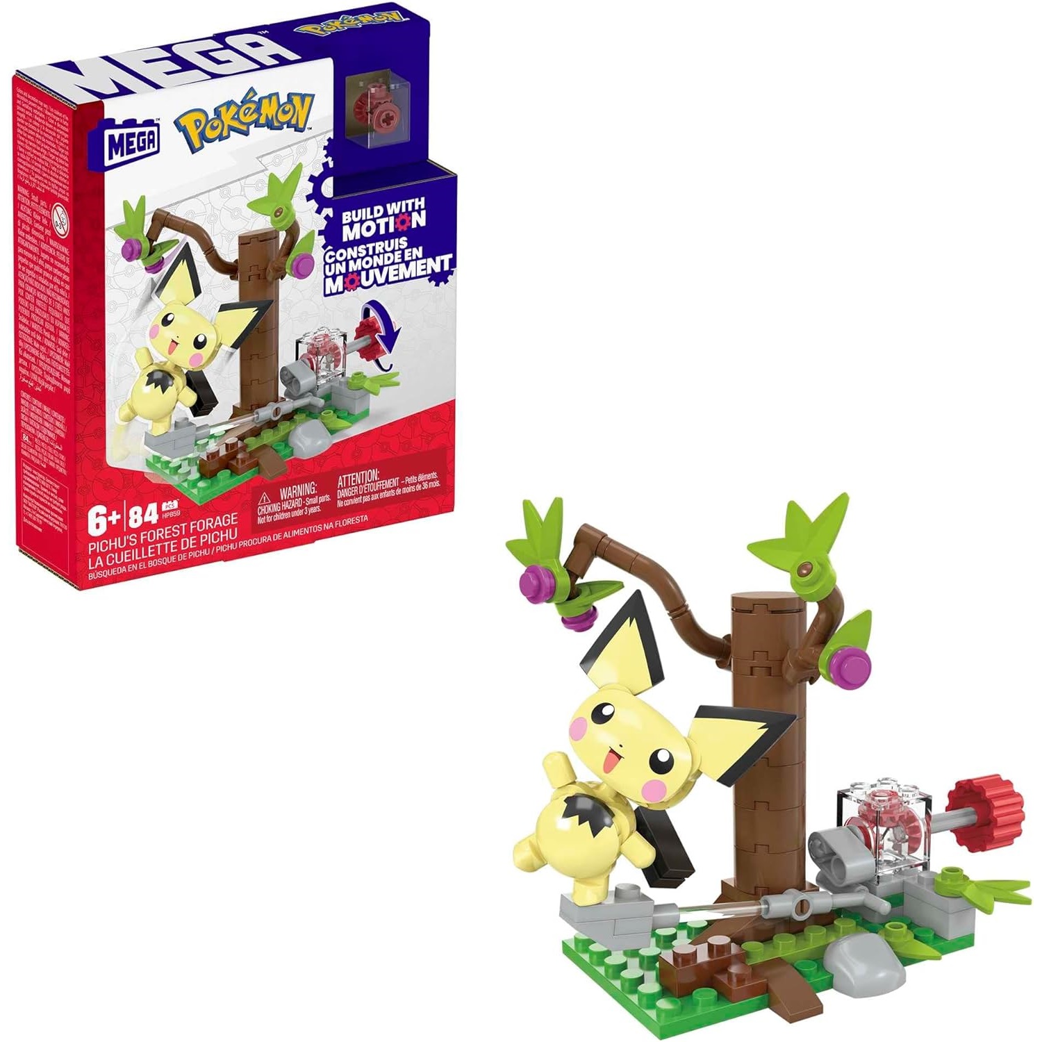 Model Kit Quick Pokemon - Mega Pokemon Quest en Pichu Forest,