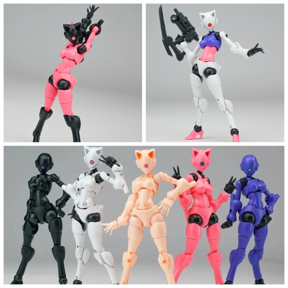 Model Kit Mecha Girl - Sheik Mainland XENODASH Cat Girl Mecha
