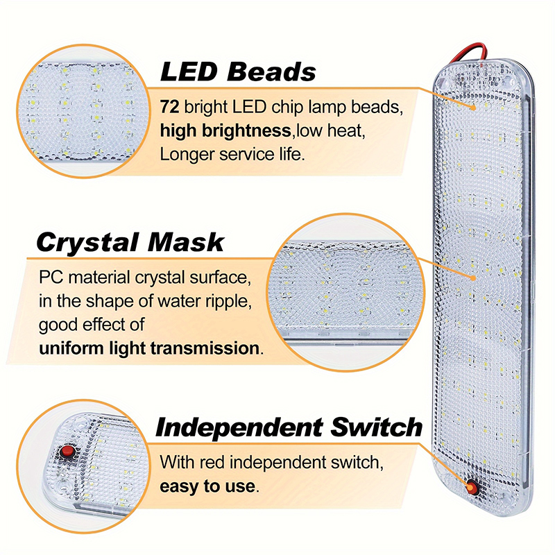 Luz Interior para Auto de 72 L - Model Kit Ship reseña y precio