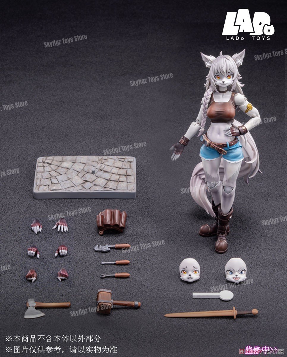 En Stock LADoTOYS Adventure Sq - Model Kit Mecha Girl reseña y precio