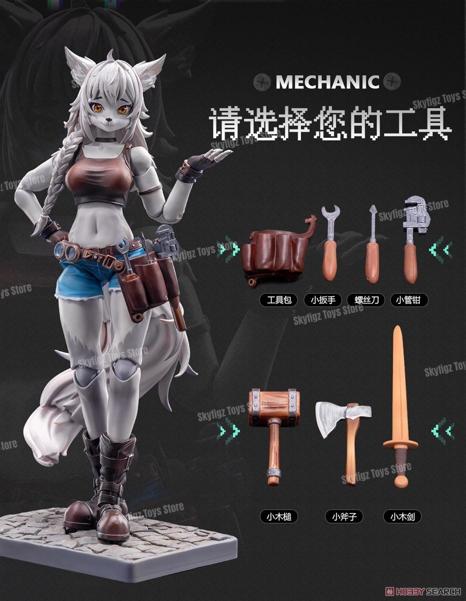En Stock LADoTOYS Adventure Sq - Model Kit Mecha Girl reseña y precio