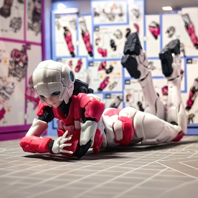 En Stock M66336 Rosa M66337 Os - Model Kit Mecha Girl reseña y precio