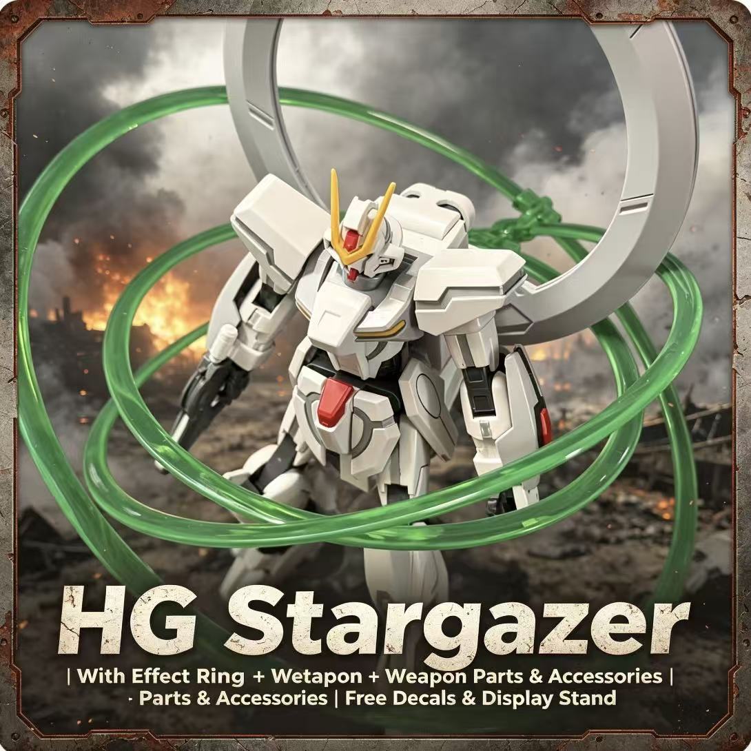 47 HG Stargazer Mecha con Anil - Model Kit Gundam Hg reseña y precio