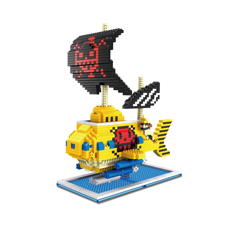 Bloques de construcción de bar - Model Kit Thousand Sunny reseña y precio