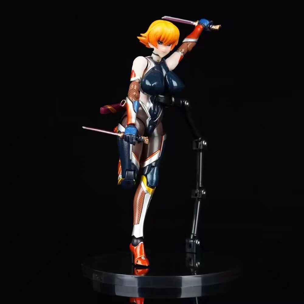 Figura de Anime Asagi en caja  - Model Kit Waifu reseña y precio