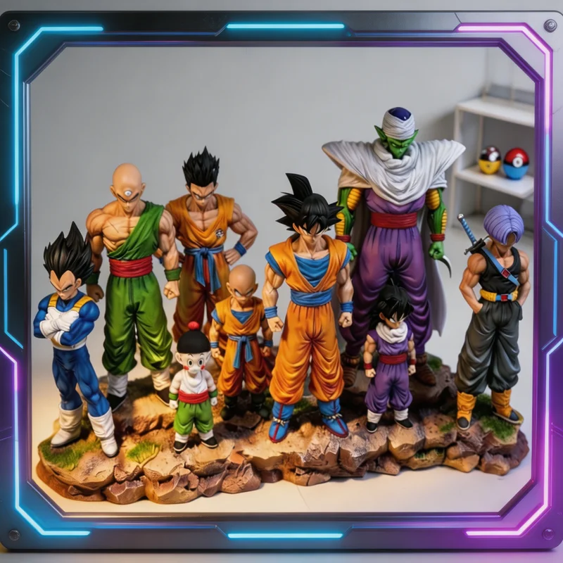 1 set de figuras de acción de  - Model Kit Vegito reseña y precio