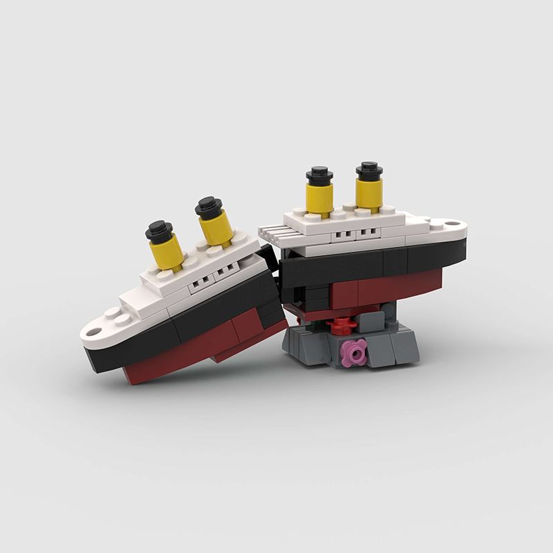 Mini RMS Titanic Sank Ship mod - Model Kit Lucario reseña y precio