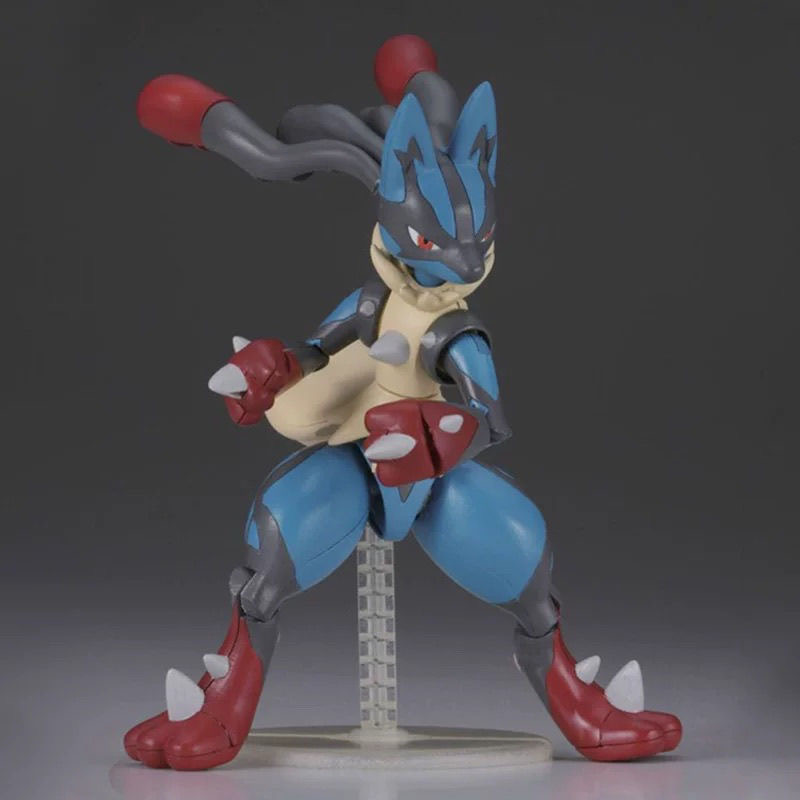 En Stock Bandai Original POKEM - Model Kit Lucario reseña y precio