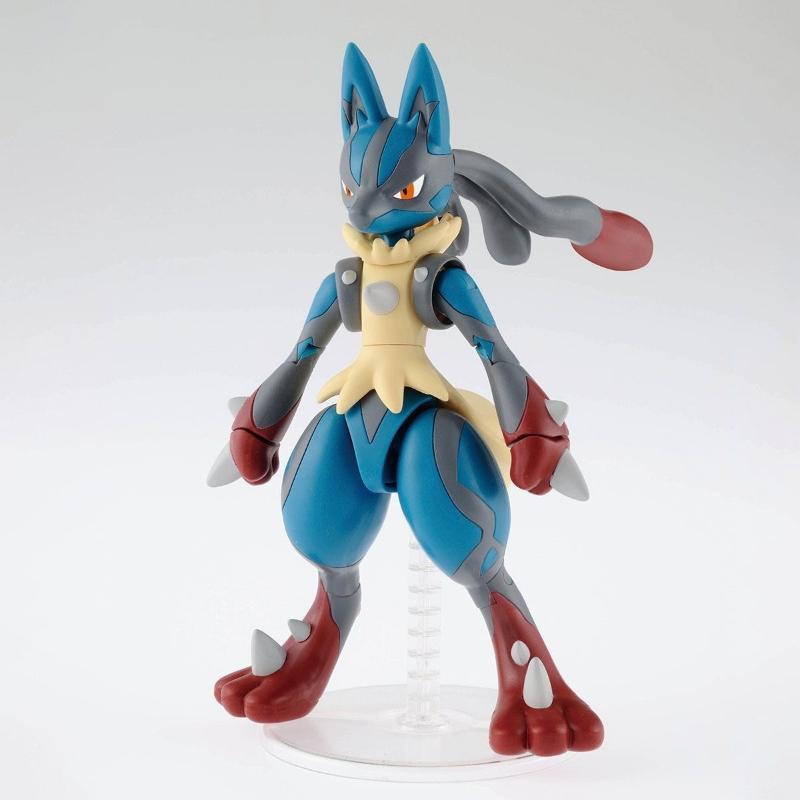 En Stock Bandai Original POKEM - Model Kit Lucario reseña y precio