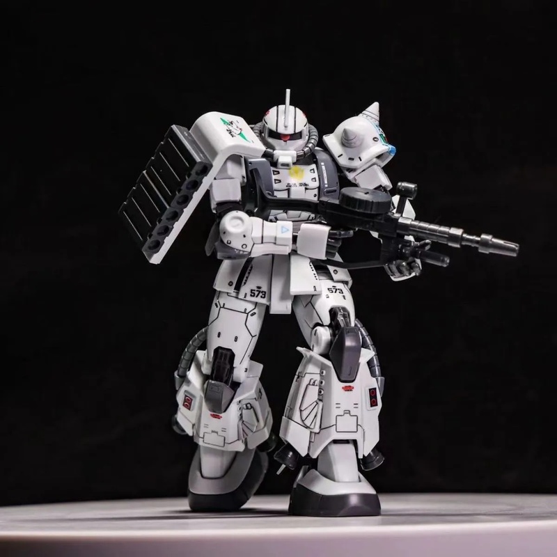 GTO ZAKU II lobo blanco Shin M - Model Kit Gundam Hg reseña y precio