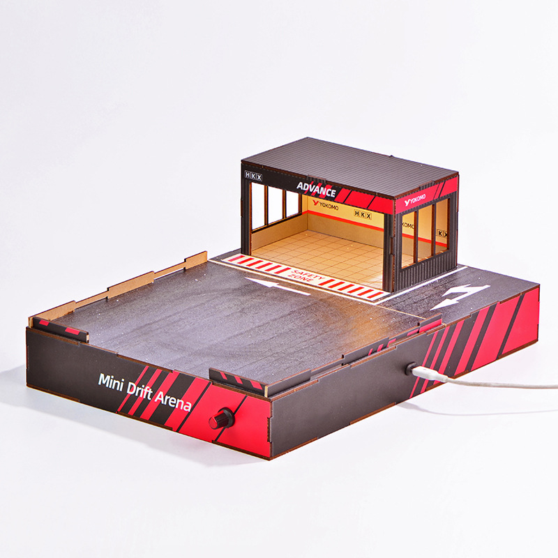 Diorama de Pista de Derrapes D - Model Kit Car reseña y precio