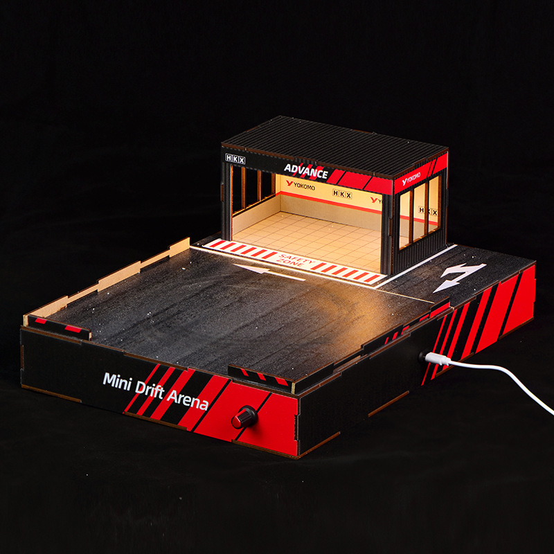 Diorama de Pista de Derrapes D - Model Kit Car reseña y precio
