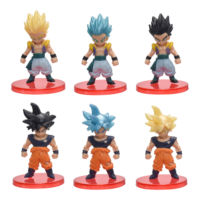 21 unids/set Dragon Ball Mini  - Model Kit Vegito reseña y precio