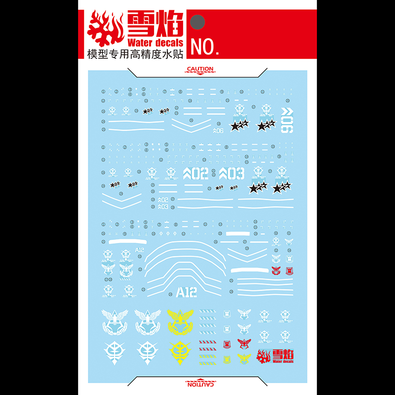 Calcomanías modelo, calcomanía - Model Kit Gundam Hg reseña y precio